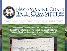 Tablet Screenshot of navymcball.org